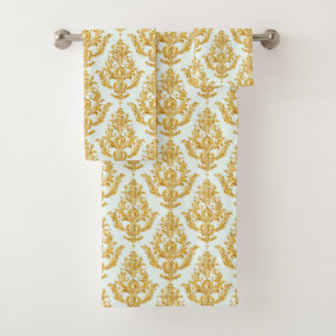 Conjunto de Toalhas de Banheiro Damask de Olhar Do