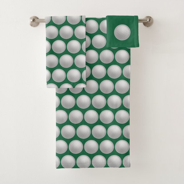 Conjunto de Toalhas de Banheiro de Golfe Presente (Insitu)