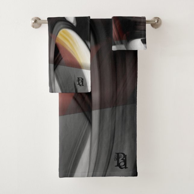 Conjunto de Toalhas de Banheiro Decoração de Inter (Insitu)