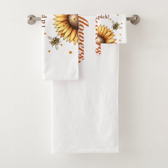 Conjunto de Toalhas de Banheiro do Dia das Mães (Insitu)