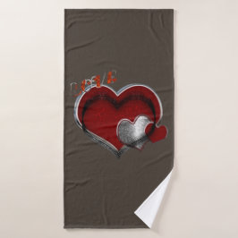 Conjunto de Toalhas de Banheiro Marrom mágico do C