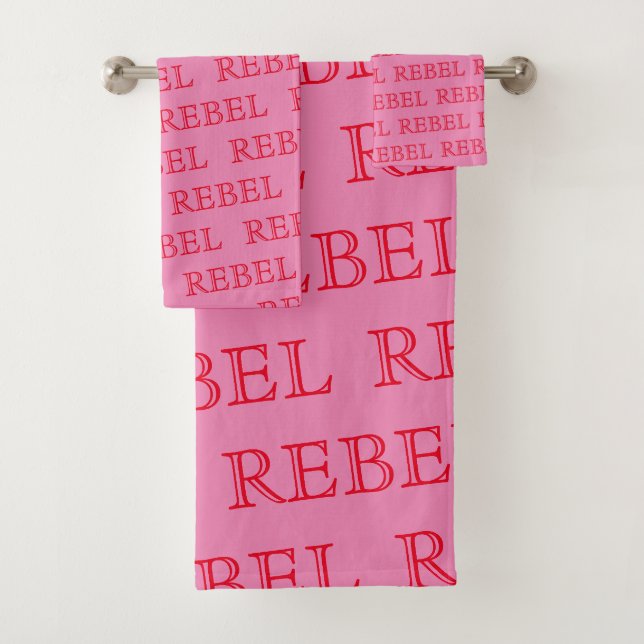Conjunto de Toalhas de Banheiro - REBEL (Insitu)