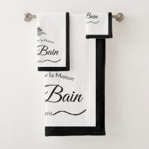 Conjunto de Toalhas de Banheiro Reprojetado