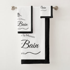 Conjunto de Toalhas de Banheiro Reprojetado