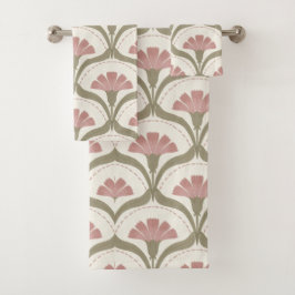 Conjunto de Toalhas de Banheiro Sage e Rose