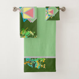 Conjunto de toalhas de banho