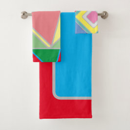 Conjunto de toalhas de banho