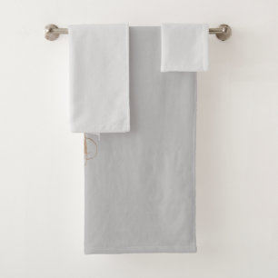 Conjunto de toalhas de banho