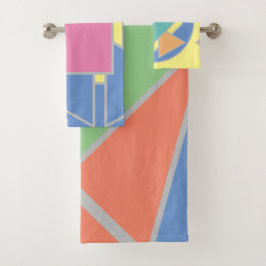 Conjunto de toalhas de banho