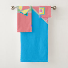 Conjunto de toalhas de banho