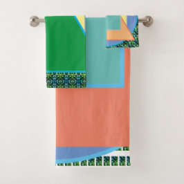 Conjunto de toalhas de banho