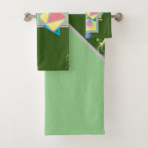 Conjunto de toalhas de banho