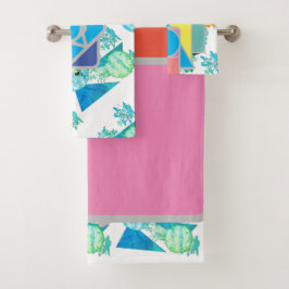 Conjunto de toalhas de banho