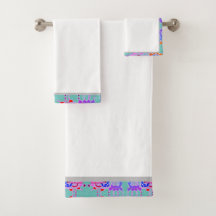 Conjunto de toalhas de banho