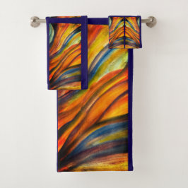 Conjunto de toalhas de banho