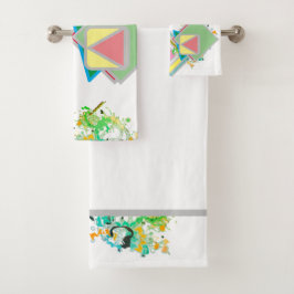 Conjunto de toalhas de banho