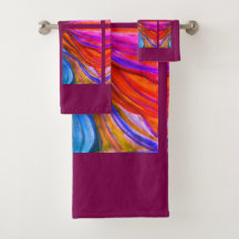 Conjunto de toalhas de banho