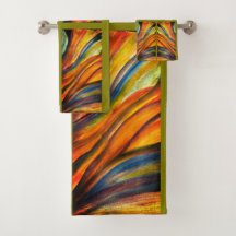 Conjunto de toalhas de banho