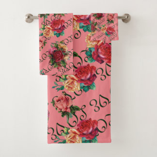 Conjunto de toalhas de banho