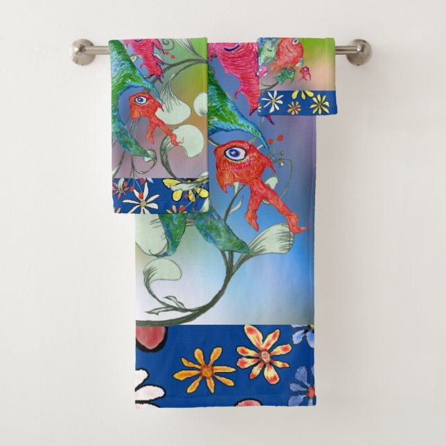 Conjunto de Toalhas de Banho Antecipação Suspeita (Insitu)