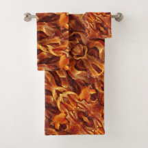 Conjunto de toalhas de banho - Bacon