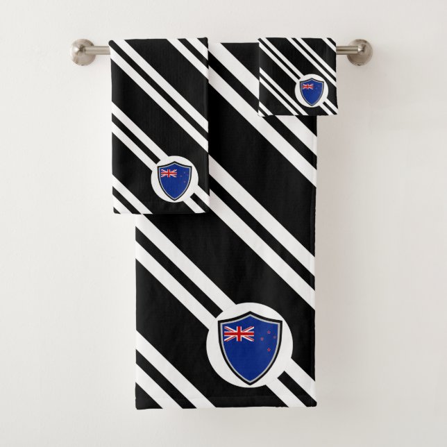Conjunto de toalhas de banho com bandeira do escud (Insitu)