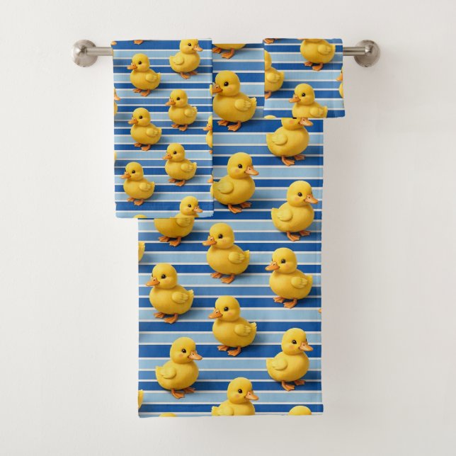 Conjunto de Toalhas de Banho de Borracha de Bebê e (Insitu)