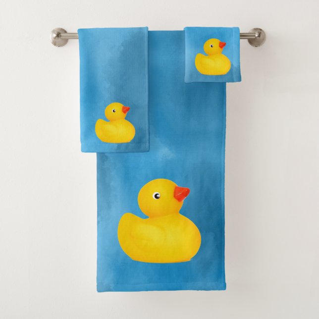 Conjunto de Toalhas de Banho de Borracha para Bebê (Insitu)