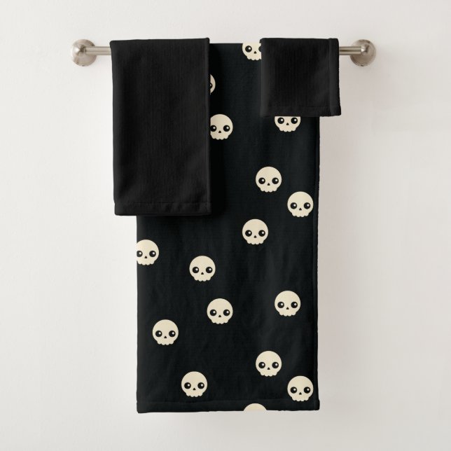 Conjunto de Toalhas de Banho de Folhas Bonitas (Insitu)