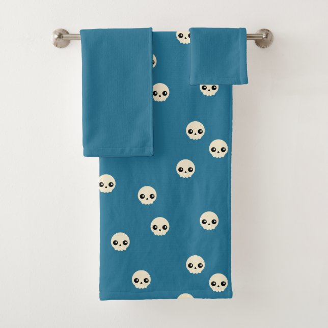 Conjunto de Toalhas de Banho de Folhas Bonitas (Insitu)