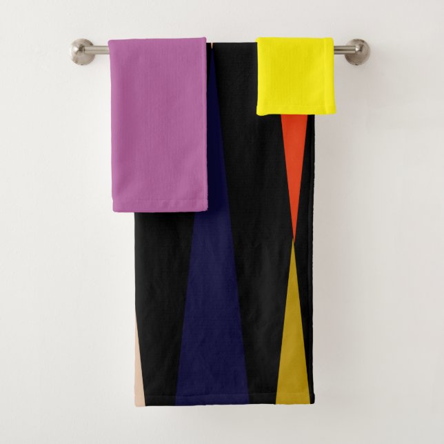 Conjunto de toalhas de banho de ponteiros (Insitu)