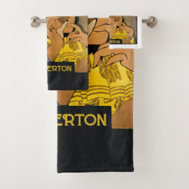 Conjunto de toalhas de banho Design personalizadas