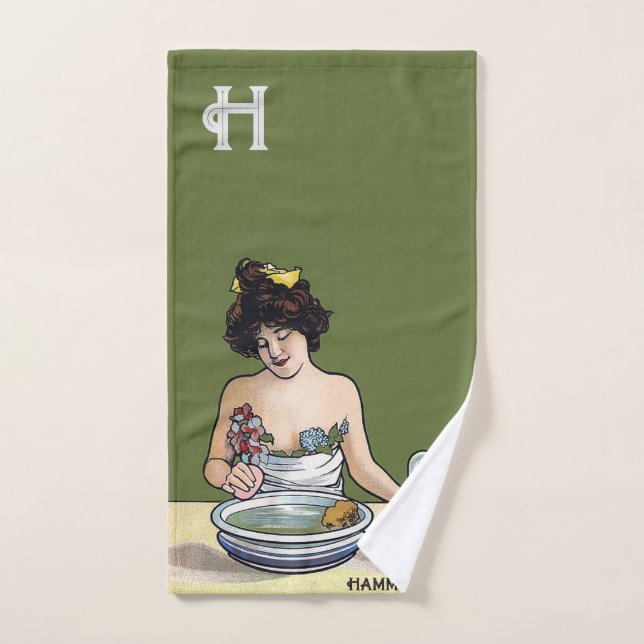 Conjunto de toalhas de banho Design personalizadas (Toalha de mão)