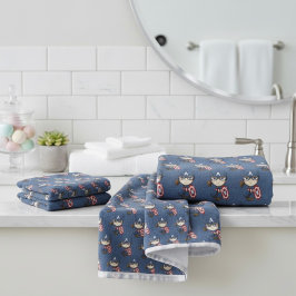 Conjunto de Toalhas de Banho do Capitão América