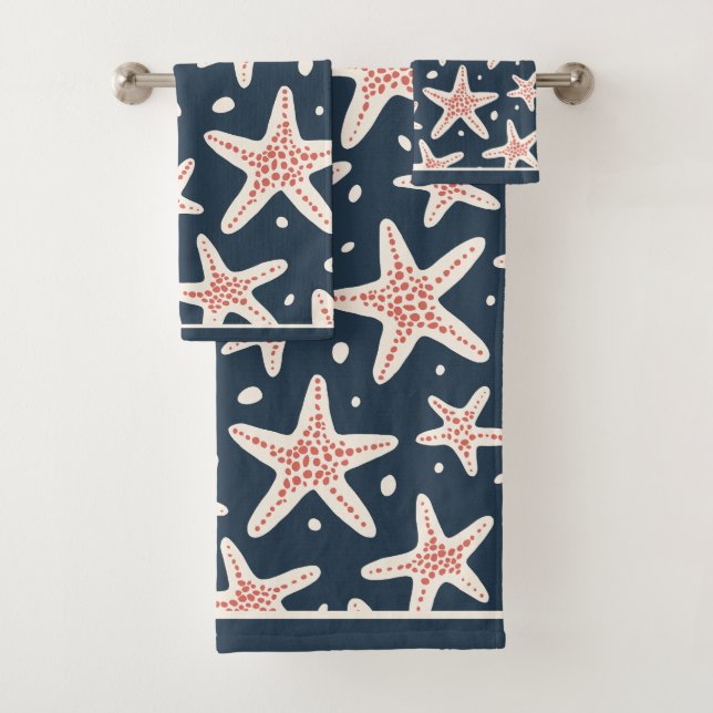 Conjunto de Toalhas de Banho Estrela-do-Mar Náutic (Insitu)