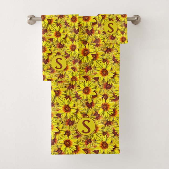 Conjunto de Toalhas de Banho Girassol (Insitu)