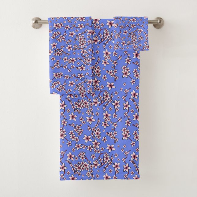 Conjunto de Toalhas de Banho KiniArt Flor de Cerej (Insitu)