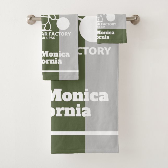 Conjunto de Toalhas de Banho MONO2 da Fábrica de U (Insitu)