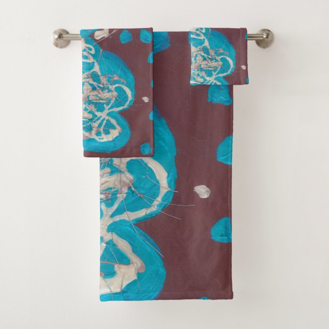 Conjunto de Toalhas de Banho Mundo do Amor (Insitu)