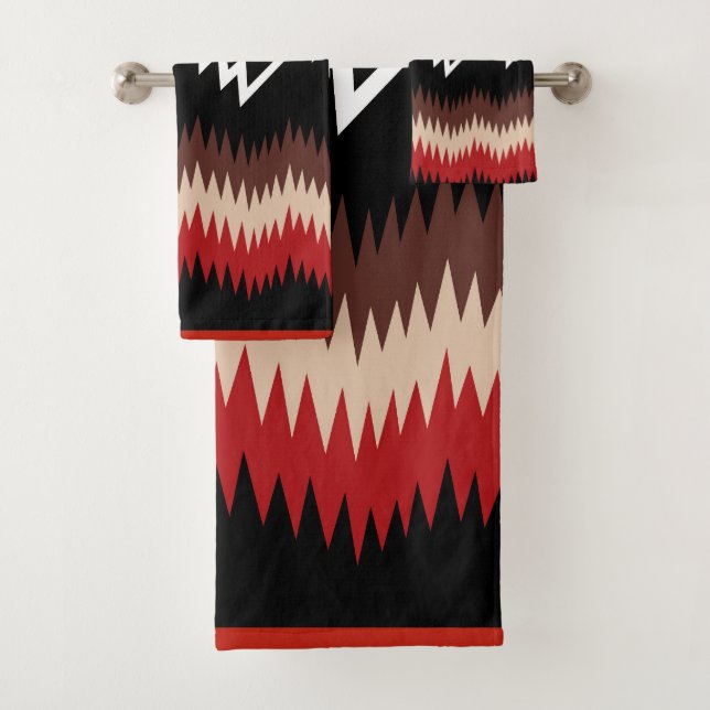 Conjunto de toalhas de banho Navajo Design 9 (Insitu)