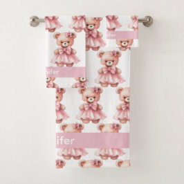 Conjunto de Toalhas de Banho para Bebê e Criança c