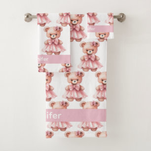 Conjunto de Toalhas de Banho para Bebê e Criança c