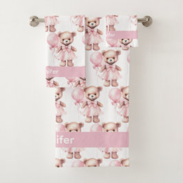 Conjunto de Toalhas de Banho para Bebê e Criança M