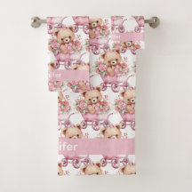 Conjunto de Toalhas de Banho para Bebê e Criança M