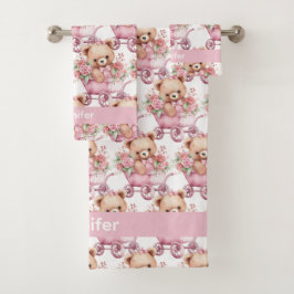 Conjunto de Toalhas de Banho para Bebê e Criança M