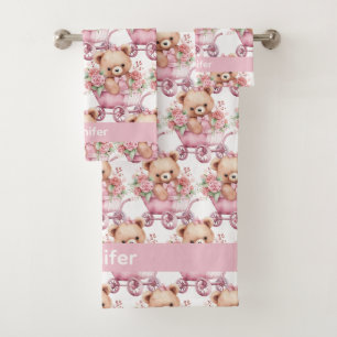 Conjunto de Toalhas de Banho para Bebê e Criança M