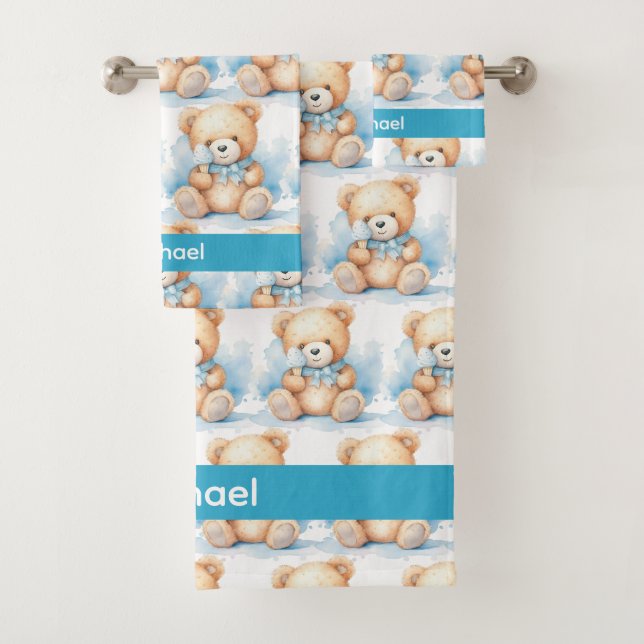 Conjunto de Toalhas de Banho para Bebês e Crianças (Insitu)