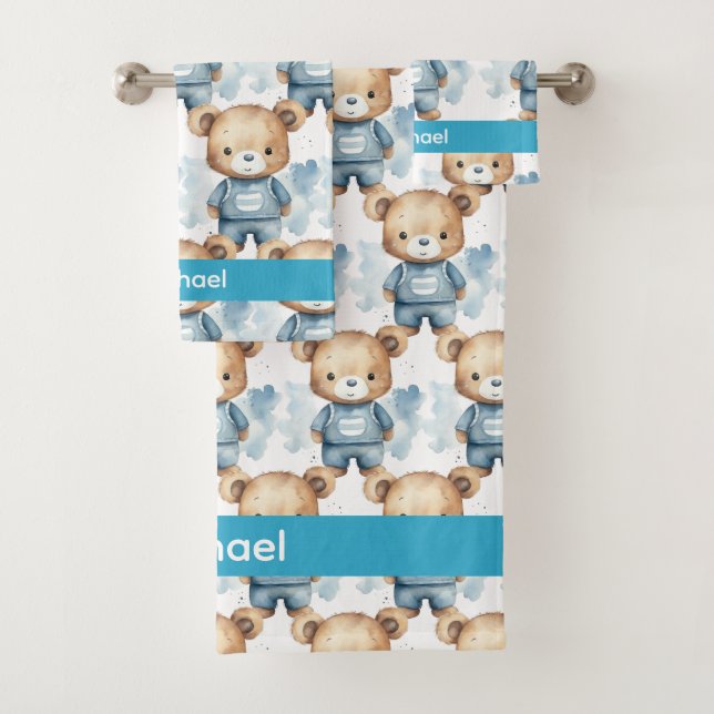 Conjunto de Toalhas de Banho para Bebês e Crianças (Insitu)
