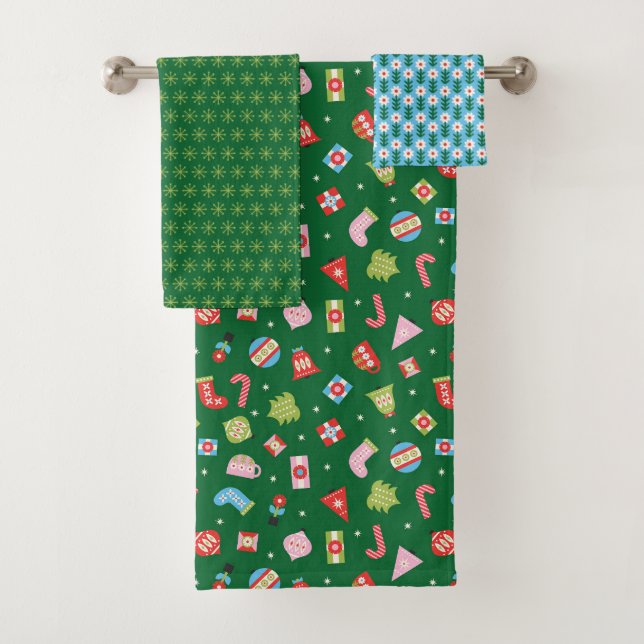 Conjunto de Toalhas de Banho para Presentes de Nat (Insitu)