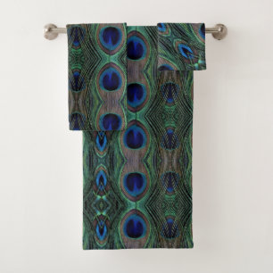 Conjunto de Toalhas de Banho - Peacock